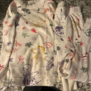 Hanna Andersson Frozen 2  Multicolor Print Kids Pajama Set